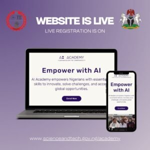 Federal Government Announces Launch Of Applications For Free AI Academy For Nigerians