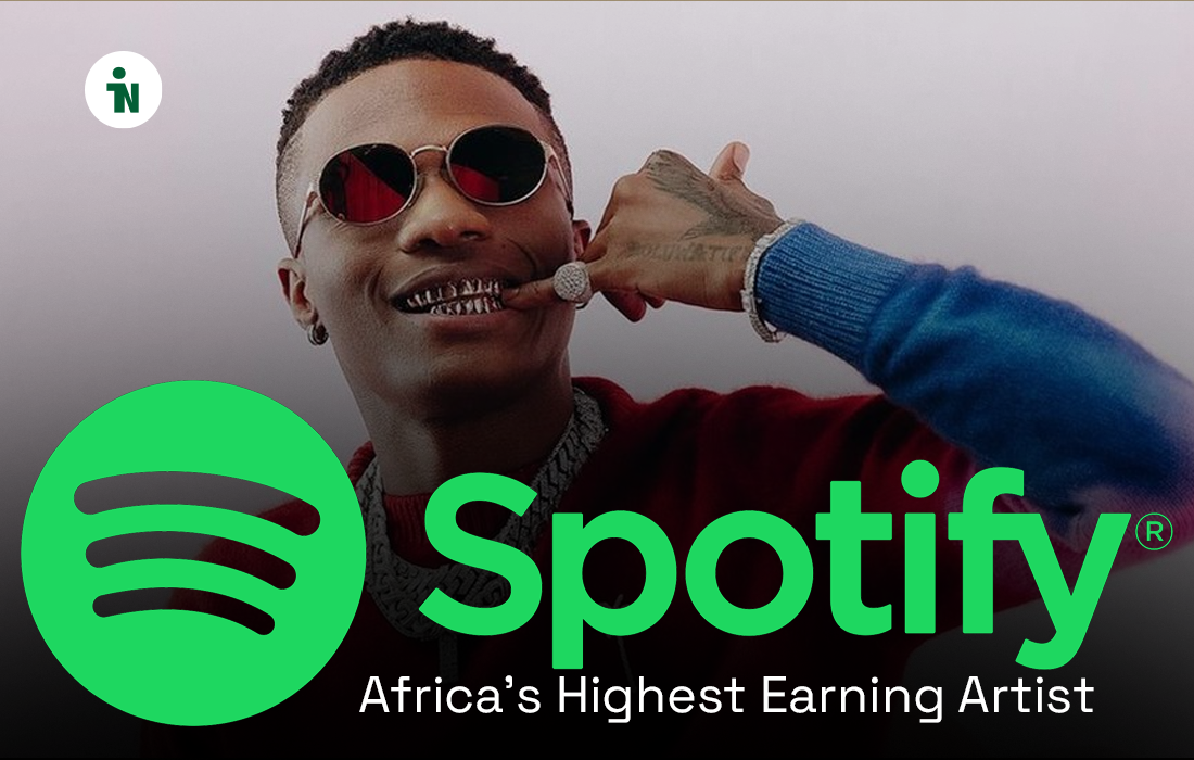 Wizkid Becomes Africas Highest Earning Artist On Spotify