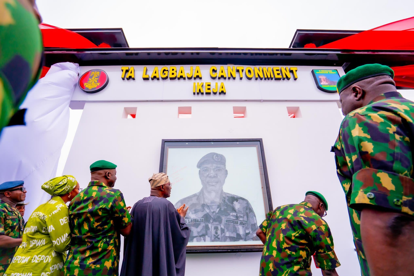 TA Lagbaja Honored Posthumously With His Cantonment