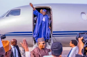 Tinubu Arrives in Abuja from France to Visit Service Chiefs About Rising Killings