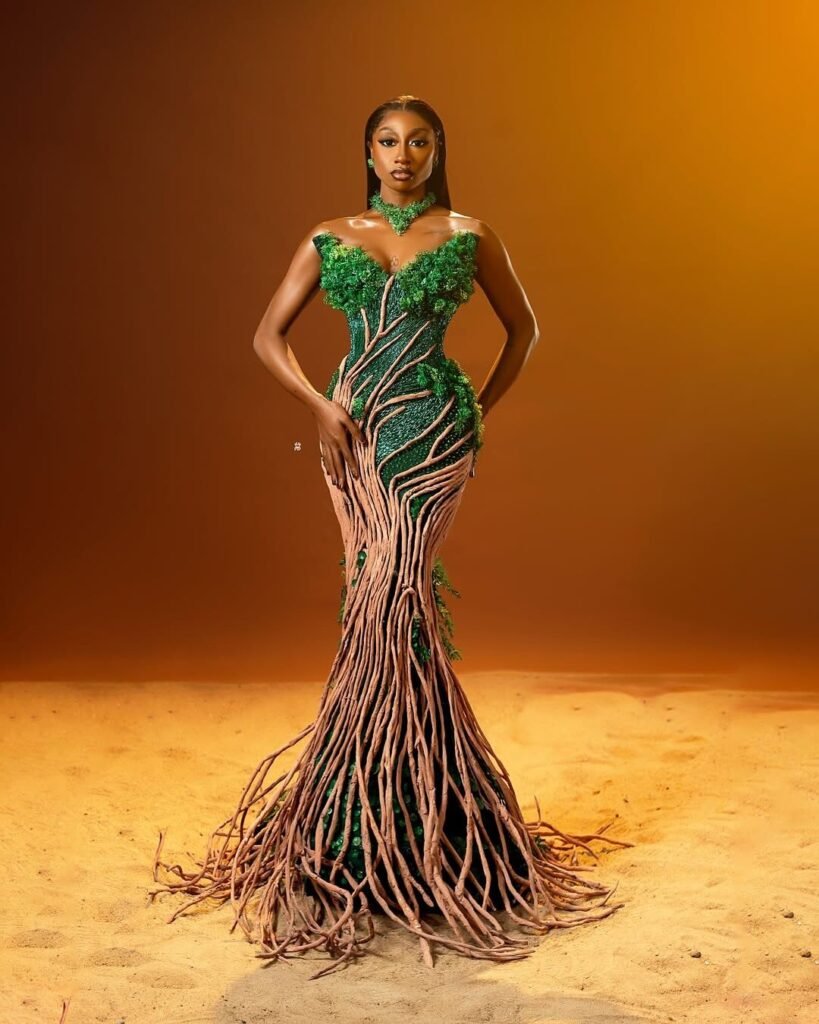 Doyin David in MamadiCouture - inaijanow.com