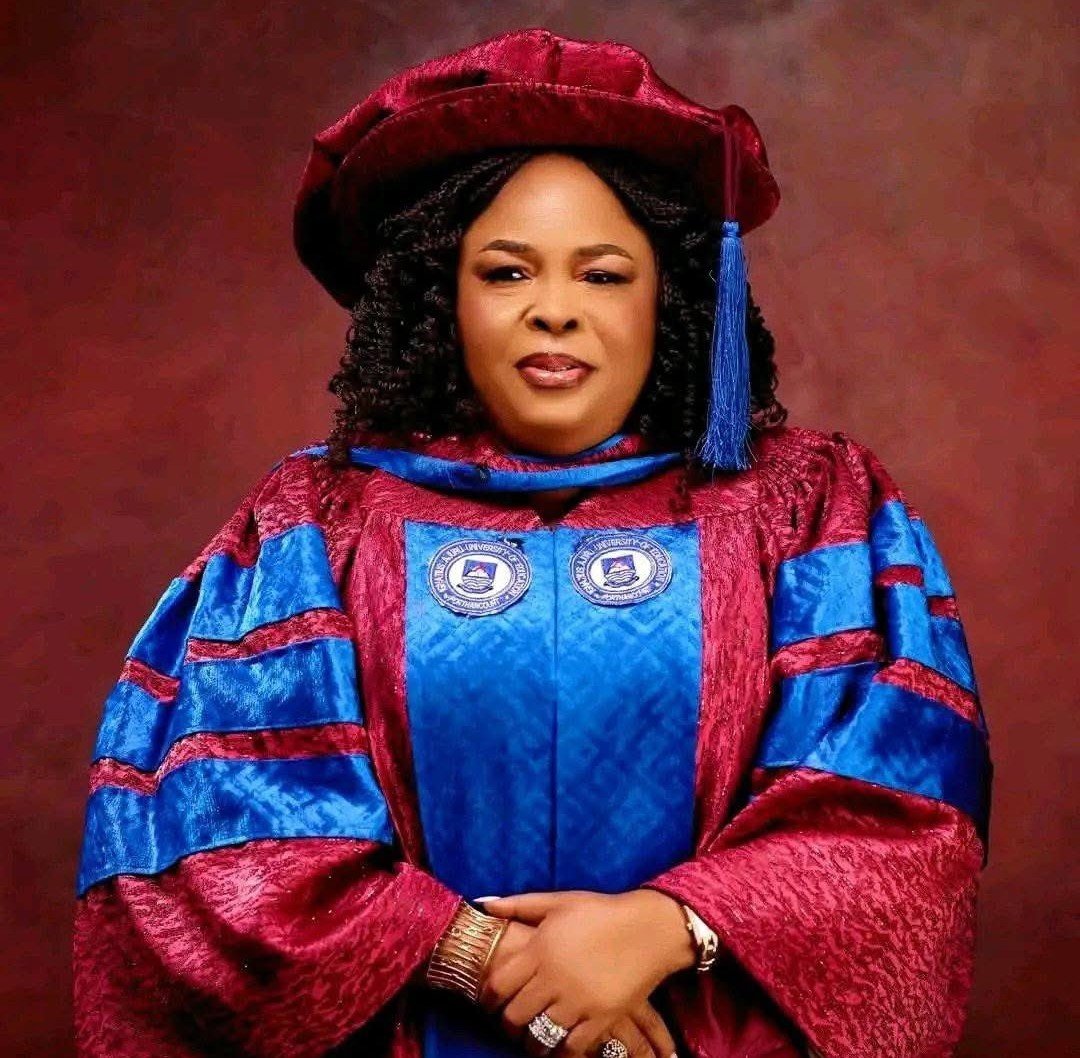 Patience Jonathan Honoured with Doctorate Degree for Her Service to Humanity