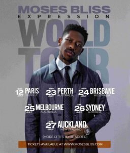 Moses Bliss kicks off ‘Expression’ world tour - inaijanow.com Moses Bliss kicks off ‘Expression’ world tour