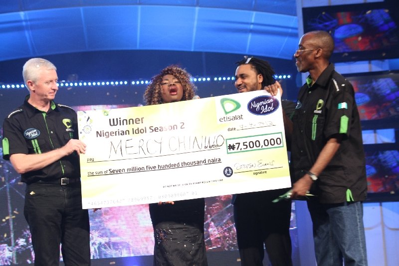 Mercy Chinwo wins Season 2 of the Nigerian Idol Competition - inaijanow.com Mercy Chinwo wins Season 2 of the Nigerian Idol Competition