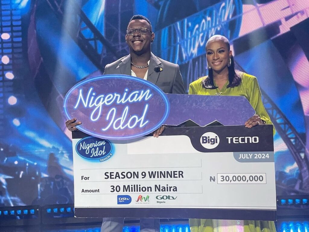 Purp Crowned Winner of Nigerian Idol Season 10