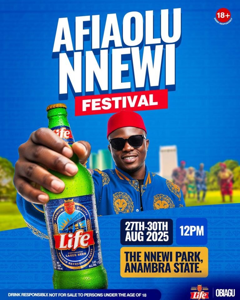 Afiaolu Nnewi Festial - Life Lager Beer