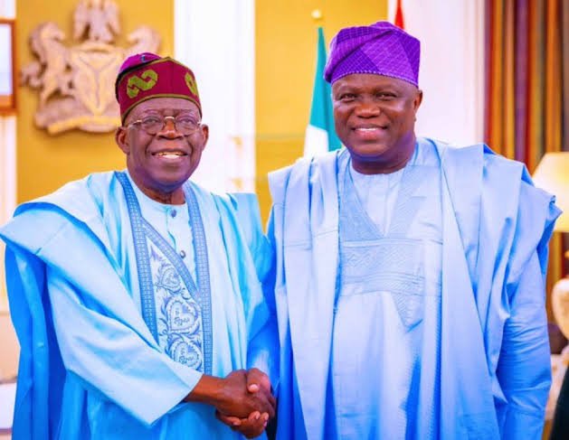 Ambode Pledges Loyalty to APC, Calls Tinubu a Proven Achiever