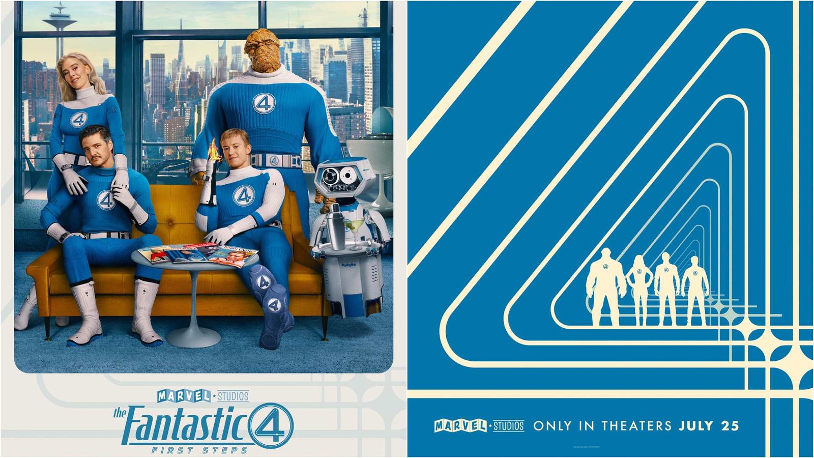 Fantastic Four- First Steps Marvel Studios - iNaija now - inaijanow.com Fantastic Four: First Steps (Marvel Studios)