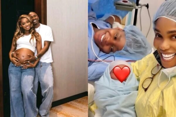 Joy as Priscilla Ojo and Juma Jux Welcome Baby Boy in Canada
