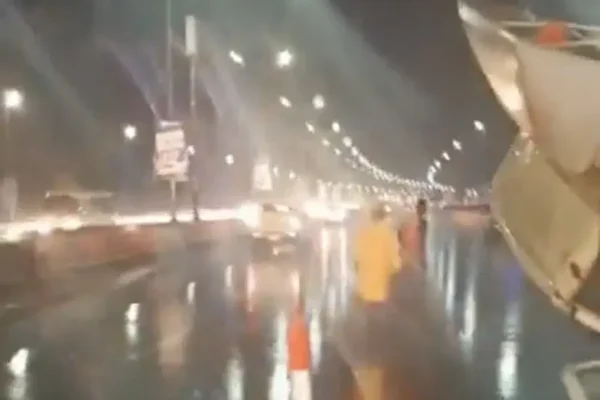 Wrecked cars on Third Mainland Bridge Lagos accident