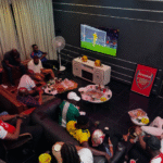 MI Abaga hosts friends for an Exclusive Viewing of the Arsenal vs Atlético Madrid Match deepening the Chivas x Arsenal Partnership - inaijanow.com MI Abaga hosts friends for an Exclusive Viewing of the Arsenal vs Atlético Madrid Match deepening the Chivas x Arsenal Partnership